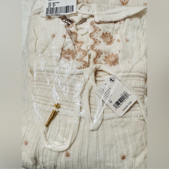 🎉LAST PIECE🎉FREE PEOPLE Real Love Embroidered Maxi Dress - Picture 9 of 11